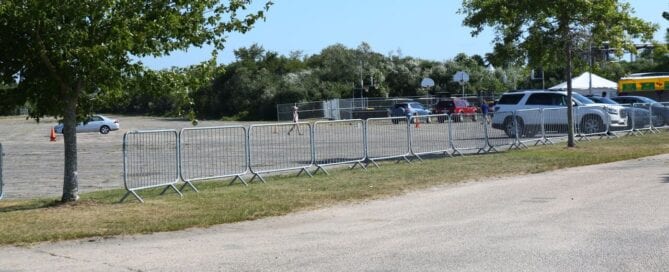 pedestrian fence rental