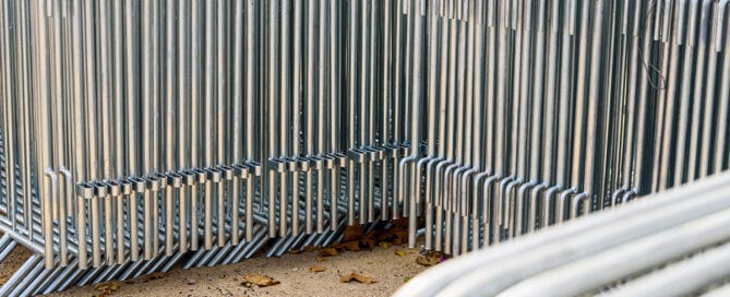 pedestrian fence rental