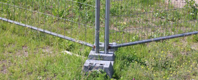 Temporary Fence for Agricultural Uses