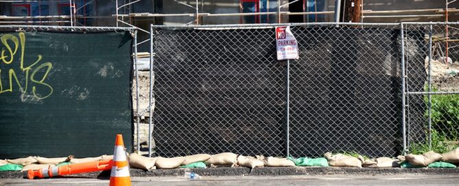 Construction Site Fence in Worcester, MA