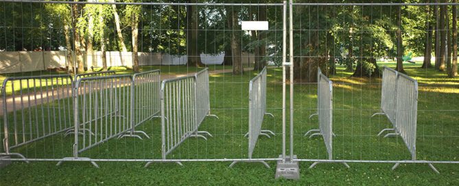 Temporary Fence Panel Solutions for Construction & Events