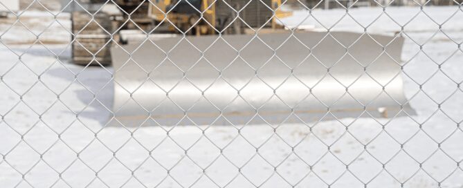 Mobile Fencing for Winter Renovations & Site Security