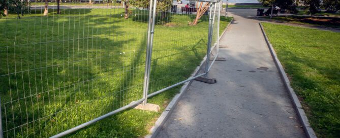 Protecting Landscaping Projects with Temporary Fencing