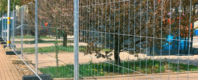 How Secure Is Temporary Fencing?