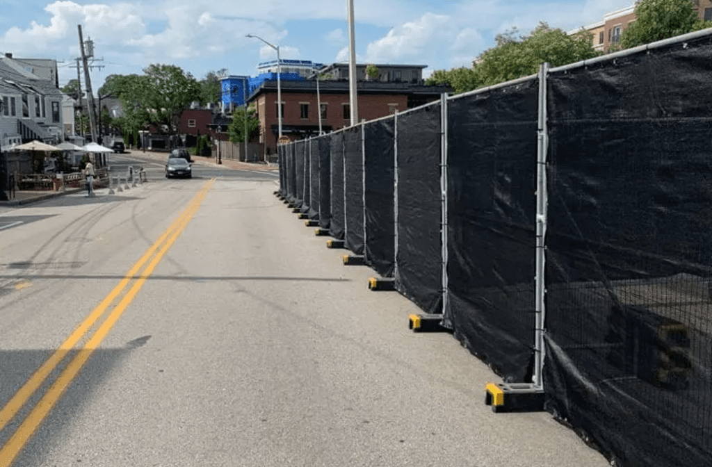 What is Block and Panel Fencing?